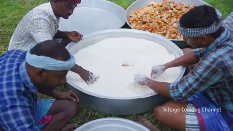 FRIED CHICKEN LEGS in village style 