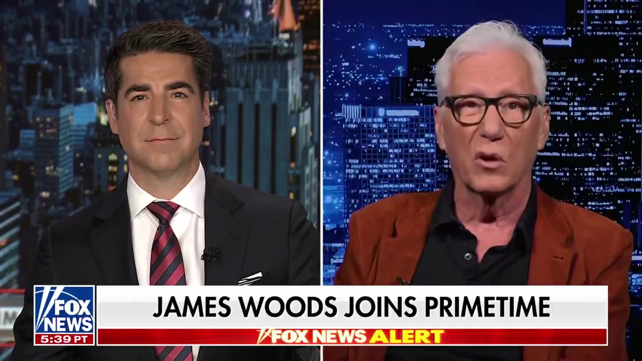 Actor JAMES WOODS says “THE WORLD is going INSANE” and THE COUNTRY needs to “FIGURE IT OUT”
