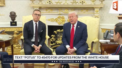 LIVE: President Trump Meets with Finnish President Alexander Stubb...