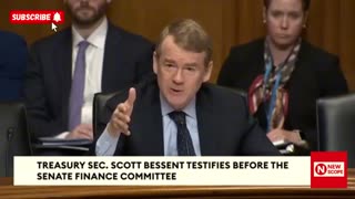 "Michael Bennet Explodes on Scott Bessent: 'Stop Lying to the American People!'"