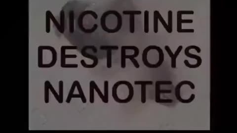 NICOTINE DESTROYS NANOTECH