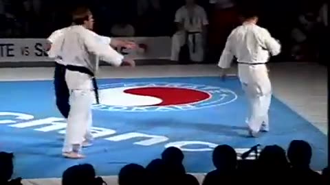 Seido Kaikan KNOCKDOWN FIGHT 5 vs 5 Karate Match USA Oyama Karate vs Seido Karate 6-4-91