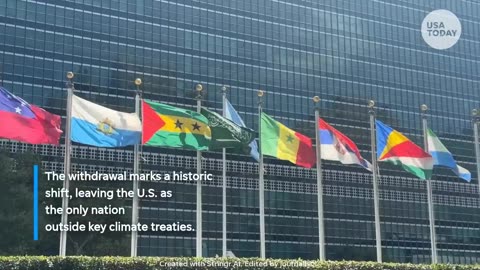 🚩 US To Withdraw From 66 International Bodies, Treaties