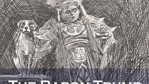 Book from 1900 about Baron Trump's Marvellous. Underground Journey