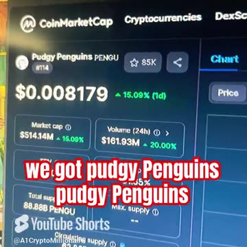 pudgy penguins pengu crypto coin price prediction news today bull run #fyp