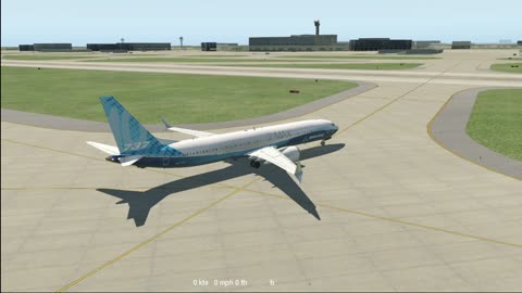 Zibo Modded Boeing 737 MAX10 on KDFW with Ubuntu 24 LTS and Xplane 11 in 2025