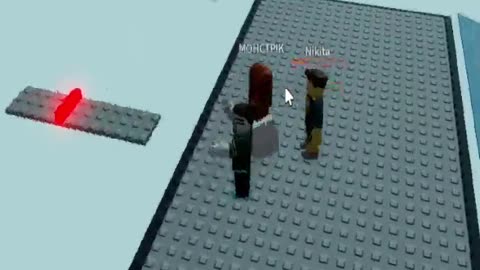 Kira and I fought) Nikita just jumped and that’s it)) #roblox #gaming #funny #obby #stupid #comedy