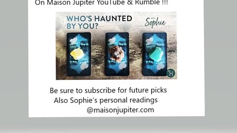 Join @sophie_darling_tarot 12pm ET 10-16-25 https://www.youtube.com/watch?v=0O3gHLyHIpg
