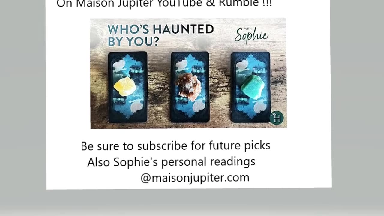 Join @sophie_darling_tarot 12pm ET 10-16-25 https://www.youtube.com/watch?v=0O3gHLyHIpg