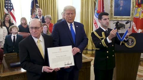 Trump Archive ✅ Dan Gable Receives the Presidential Medal of Freedom