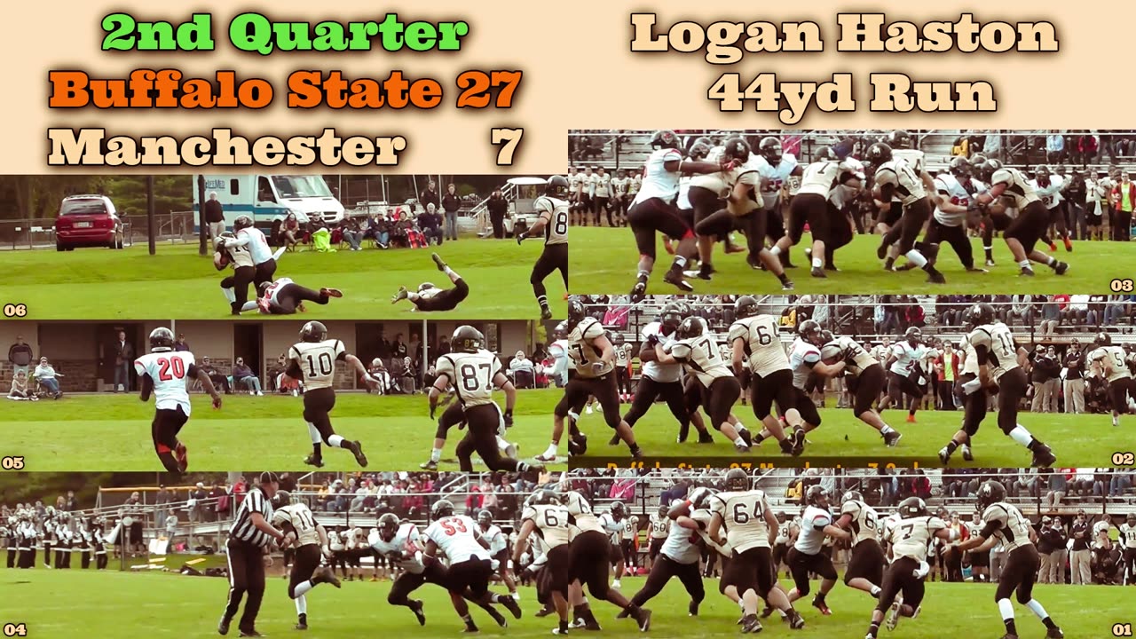 Prototype 412: Manchester's Logan Haston 44yd run vs Buffalo State