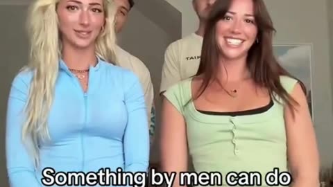 Men Can Do THIS But Women Can’t?! 👀🤣#MenVsWomen #ChallengeAccepted #FunnyVideo #TikTokTrend #Hilario