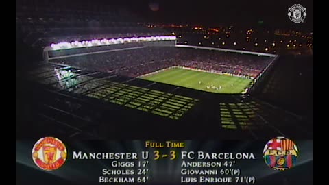 Manchester United VS Barcelona 1988