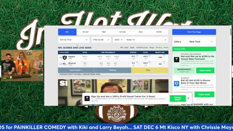 #IHWFootballShow NFL WK 10 Live from GiKiLu Studios