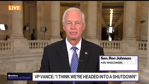 Senator Ron Johnson on Balance of Power 9.29.25