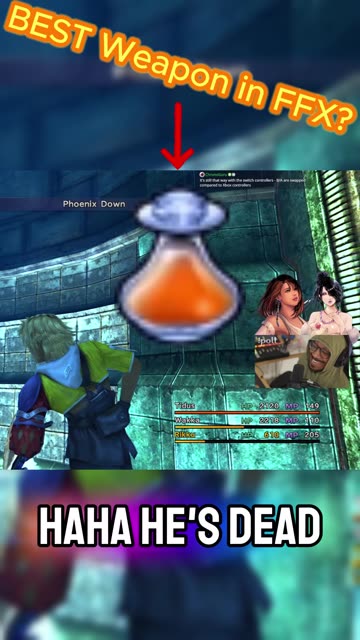 Phoenix Down Iz Da Best Offensive Item! - Final Fantasy X
