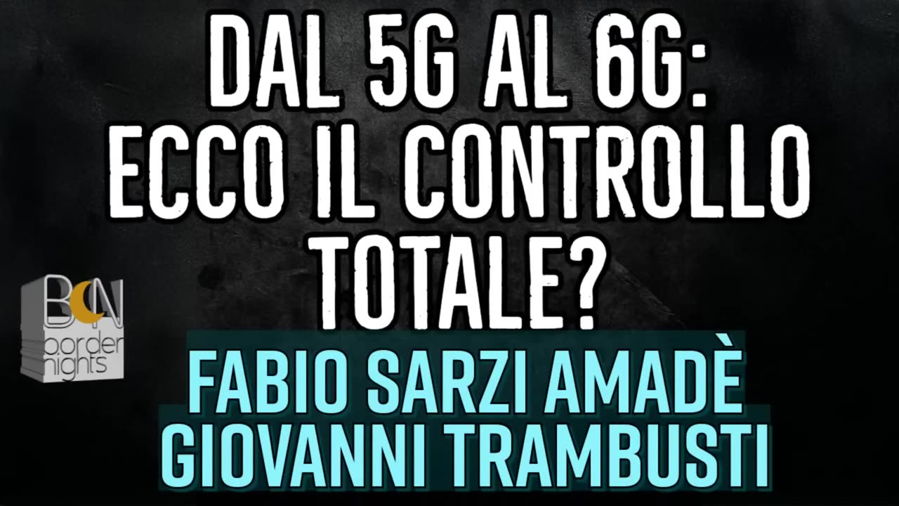 dal 5G Aal 6G: IL CONTROLLO TOTALE?