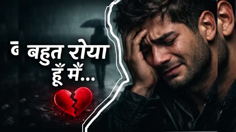 जिसे खुदा माना वही छोड़ गया 💔 | Extremely Sad Hindi Song | Remember | Love Someone very deeply