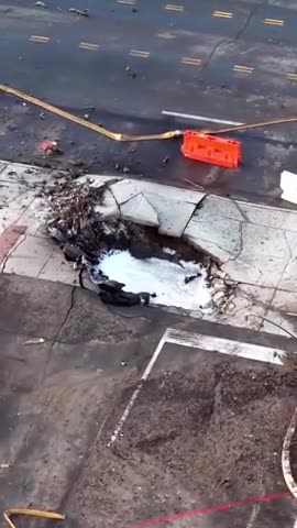 Aftermath of the Philly Plane Crash