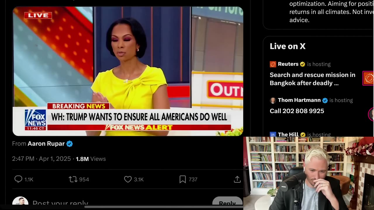 Fox Host STRUGGLES To Defend Trump’s Economic Collapse _ The Kyle Kulinski Show