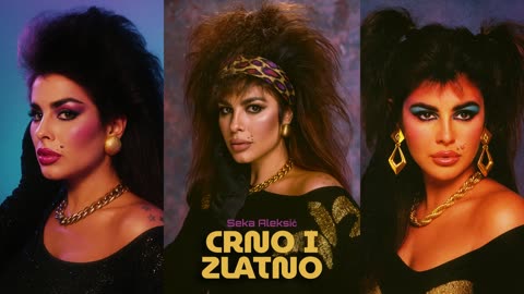 Seka Aleksić - Crno I Zlatno (Hi-NRG verzija)