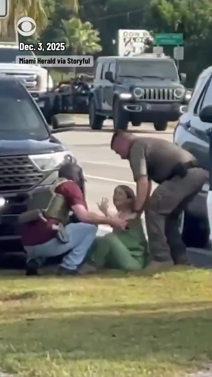 Woman detained by ICE for refusing to comply with officers