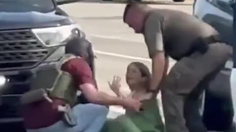 Woman detained by ICE for refusing to comply with officers