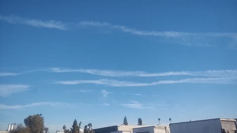 Part 2 of February 3rd 2025 - More IRL on the CHEMTRAIL PATH over KPHX -