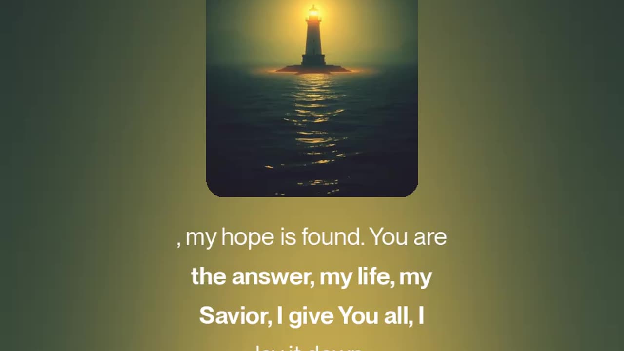 I Look to You, Jesus (V4.5)