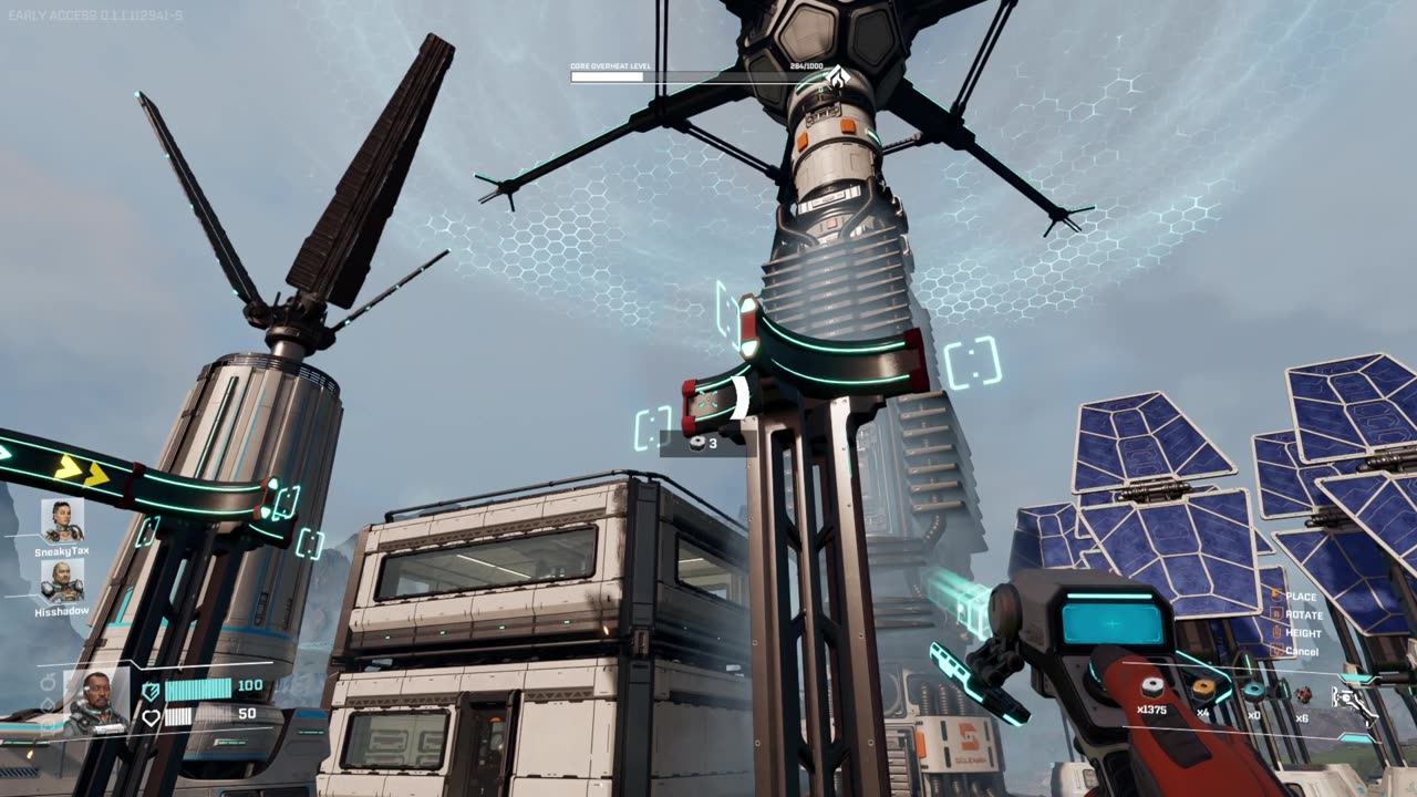 Star Rupture - shared server advancement