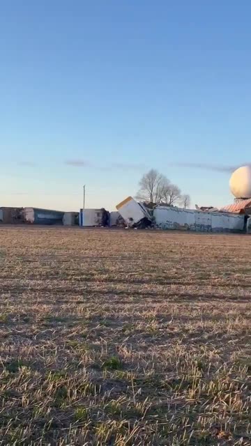 A 31-car CSX freight train carrying molten sulfur derailed in Todd County, Kentucky,