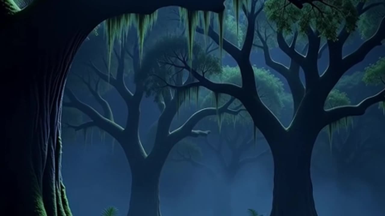 The Twisted Moonlight Path, AI Video