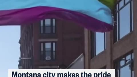 Montana city makes the pride flag it's official flag