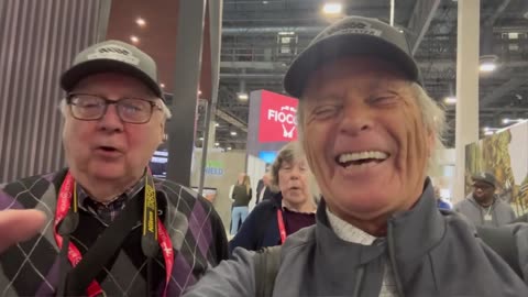 Brian has fun at Shot Show