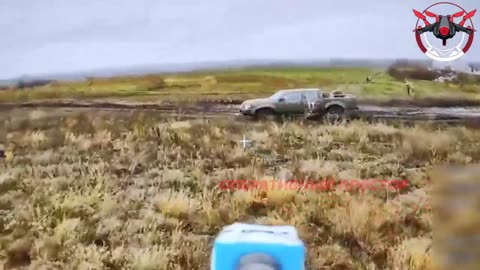 🛸💥 Ukraine Russia War | Russian Drone Strikes Enemy Pickup in Monachinovka | RCF