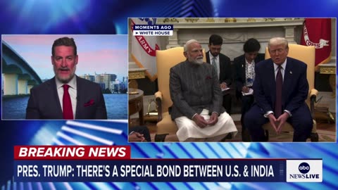 Joining ABC News Live to Discuss Trump-Modi Press Conference