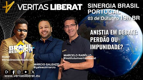 Sinergia Brasil Portugal-03/10/2025 - ANISTIA EM DEBATE: PERDÃO OU IMPUNIDADE?