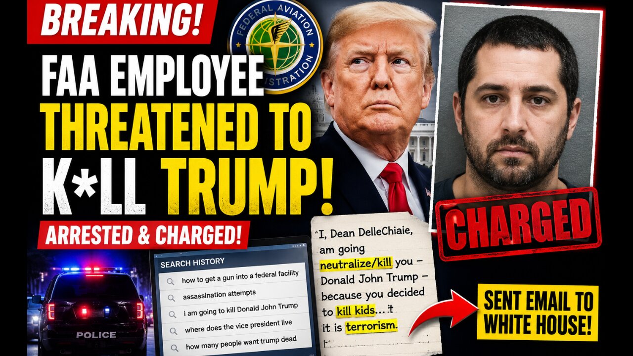 BREAKING: FAA Worker Accused of Plotting Against Trump