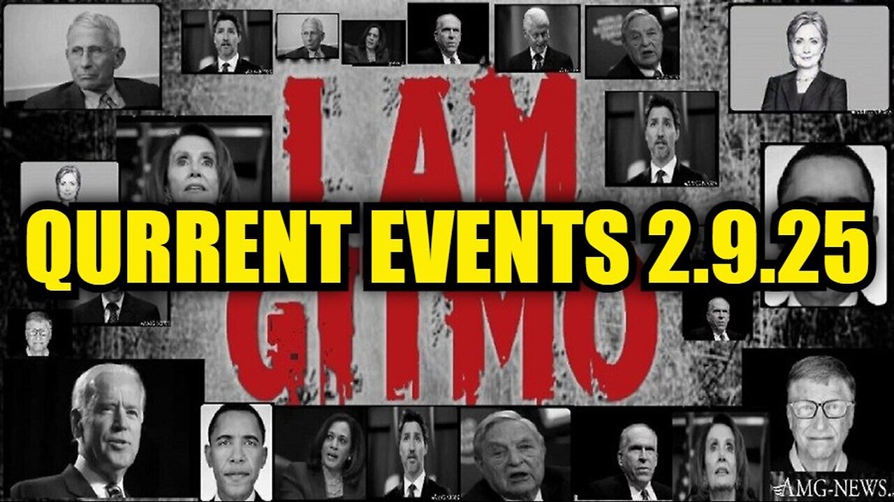 Qurrent Events 2/9/25 - The GITMO Event The Deep State Won't See Coming!