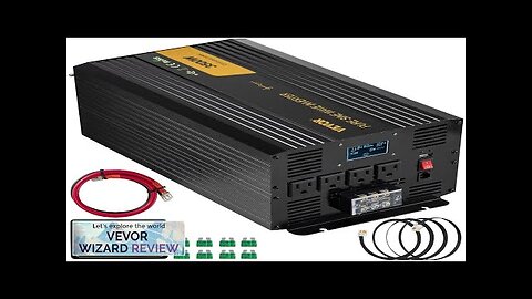 VEVOR Pure Sine Wave Inverter 3500 Watt Power Inverter DC 12V Review