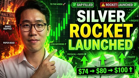I TOLD YOU: While You Slept Silver Rocket LAUNCHED - $74→$80 Gap Fill Complete, $100 Next Stop