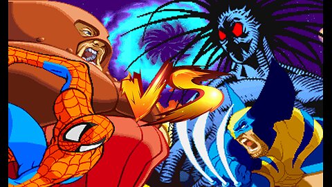 [REQUESTED] #071: MARVEL SUPER HEROES Intro Fights: Spider-Man / Juggernaut / Wolverine / Blackheart