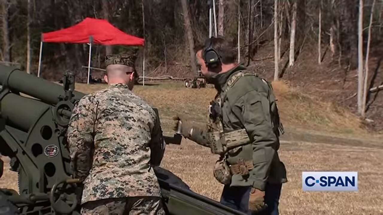 JD Vance at Marine Corps Base Quantico