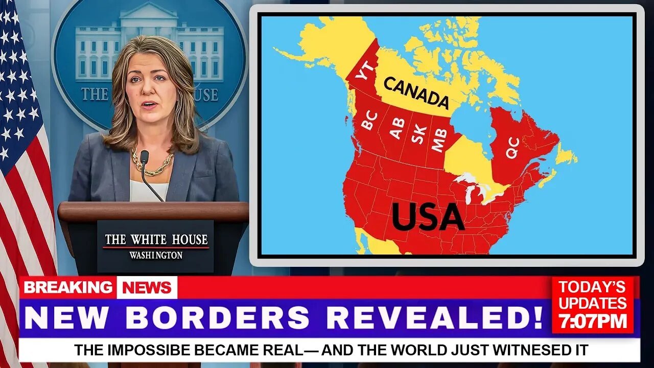 Western Provinces Just OFFICIALLY ANNOUNCED A 51st-56th State BOMBSHELL That Puts Canada On Edge!