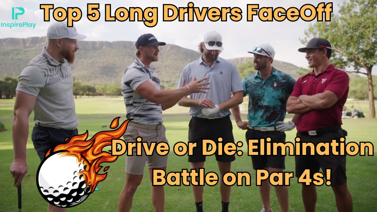 Longest Drive Wins! Elite Long Drivers Battle in Par 4 Elimination