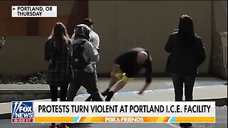 Anti-ICE Protests Turn Violent In Portland