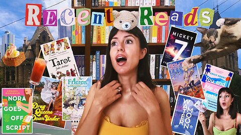 mood reading vlog | romance, manga, scifi, fantasy, nonfic & new releases