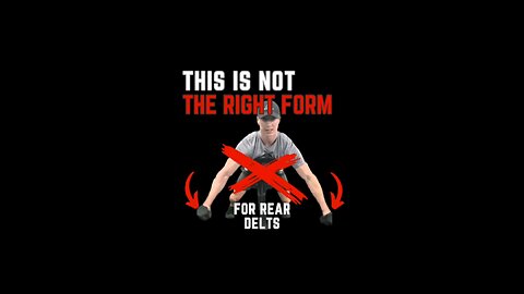 The Actual Right Grip For Rear Delts