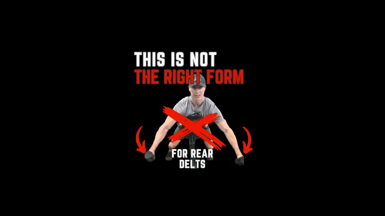 The Actual Right Grip For Rear Delts