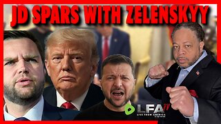 JD VANCE SPARS WITH ZELENSKYY IN FRONT OF PRESS | CULTURE WARS 2.28.25 2PM